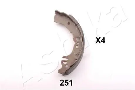 5502251 Комплект гальмівних колодок ASHIKA підбір по vin на Brocar