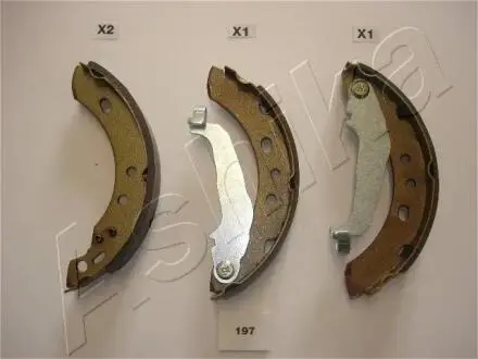 5501197 Комплект тормозных колодок ASHIKA подбор по vin на Brocar