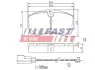 FT29544 Тормозные колодки (набор) FAST підбір по vin на Brocar
