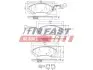 FT29521 Тормозные колодки (набор) FAST підбір по vin на Brocar