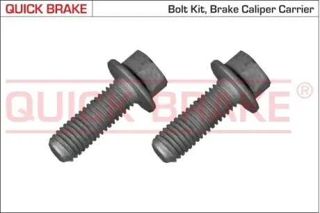 11558XC Болти направляючих супорта QUICK BRAKE підбір по vin на Brocar