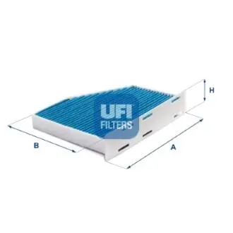 3412400 FILTR KABINOWY ARGENTIUM UFI подбор по vin на Brocar