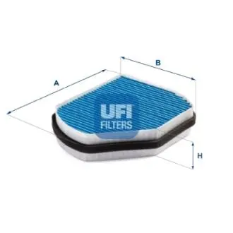 3427000 Фільтр салону UFI підбір по vin на Brocar