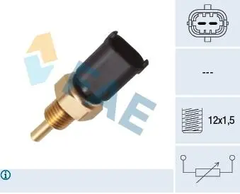 33684 CZUJNIK TEMPERATURY WODY FAE подбор по vin на Brocar
