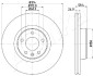 60000927 TARCZA HAM. AUDI A6 04- ASHIKA підбір по vin на Brocar