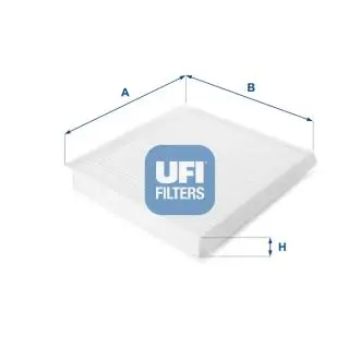 5311800 Фильтр воздуха (салона) UFI подбор по vin на Brocar