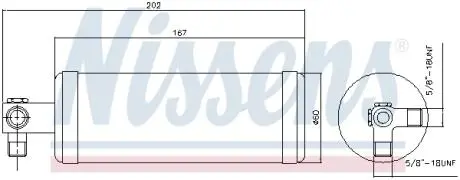 95980 Осушитель кондиционера NISSENS подбор по vin на Brocar