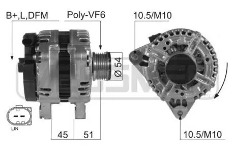 210427A ERA-MESSMER FORD,VOLVO ERA підбір по vin на Brocar