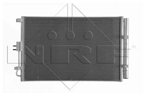 350015 Радиатор кондиционера NRF подбор по vin на Brocar