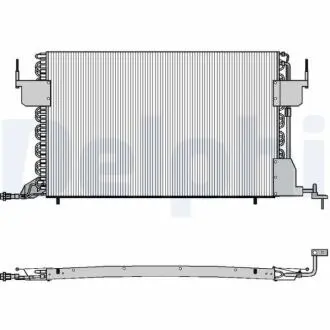 TSP0225021 Радіатор кондиціонера DELPHI підбір по vin на Brocar