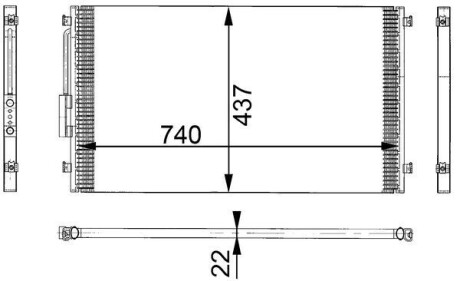 AC331000S CHRYSLER VOYAGER III MAHLE / KNECHT підбір по vin на Brocar