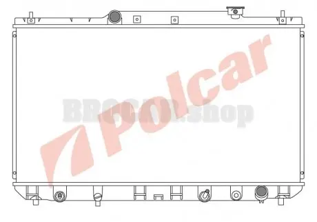 8135082 Радиаторы охлаждения POLCAR підбір по vin на Brocar