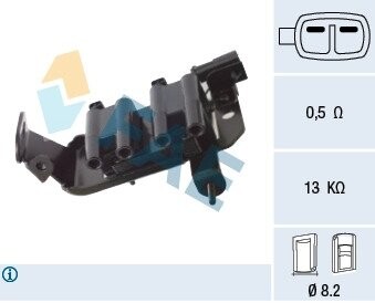 80419 CEWKA ZAP£ONOWA KIA FAE підбір по vin на Brocar