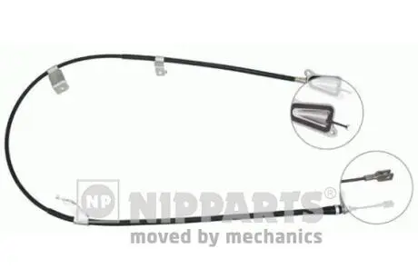 J19788 Трос ручного тормоза NIPPARTS підбір по vin на Brocar