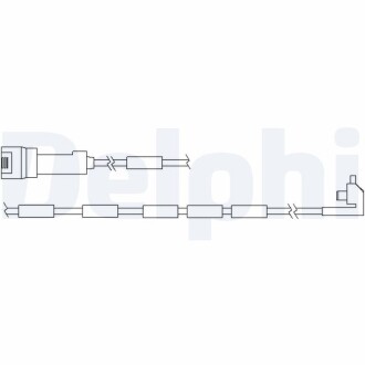 LZ0107 Индикатор износа DELPHI підбір по vin на Brocar