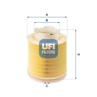 2759700 Воздушный фильтр UFI подбор по vin на Brocar