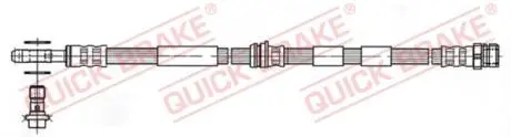 59975X Тормозной шланг QUICK BRAKE подбор по vin на Brocar