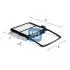 30A9700 FILTR POWIETRZA UFI підбір по vin на Brocar