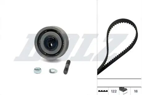 SKD122 ZESTAW ROZRZADU DOLZ підбір по vin на Brocar