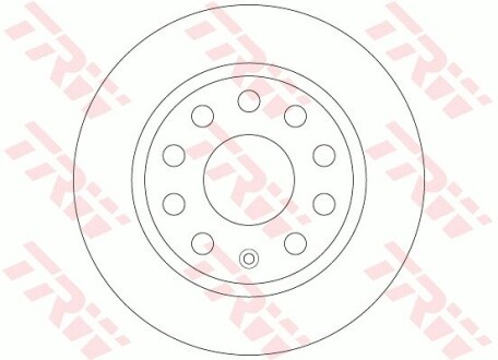 DF6444 Гальмівний диск TRW підбір по vin на Brocar
