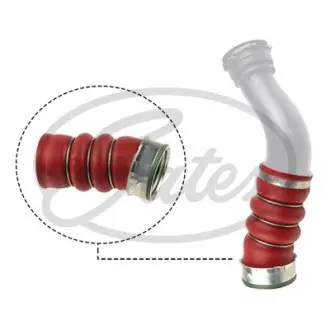 090734 Патрубок интеркулера (R) BMW X5 (E70)/X6 (E71/E72) 3.0 08-14 GATES подбор по vin на Brocar