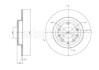 Диск гальмівний (задній) Mazda CX-3 1.5/2.0 16V 15- (280x9.5) 231831C