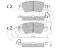 2211580 Колодки гальмівні (задні) Mazda CX-5 2.0/2.2/2.5 12- METELLI підбір по vin на Brocar
