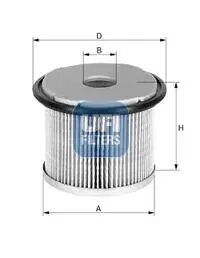 2668200 Фильтр топлива UFI подбор по vin на Brocar