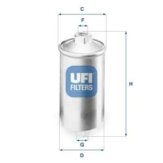 3150400 Фильтр топлива UFI подбор по vin на Brocar