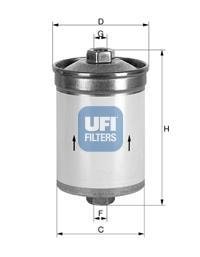 3150600 Фильтр топлива UFI підбір по vin на Brocar