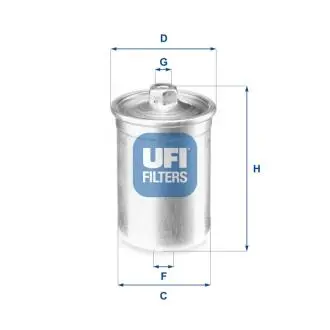 3150600 Фильтр топлива UFI подбор по vin на Brocar