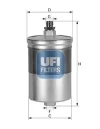 3156300 Фильтр топлива UFI подбор по vin на Brocar