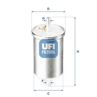 3183500 Фільтр палива UFI підбір по vin на Brocar