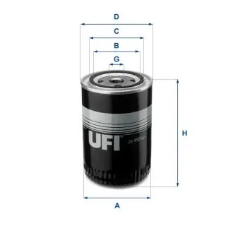 2345900 Фильтр масла UFI подбор по vin на Brocar