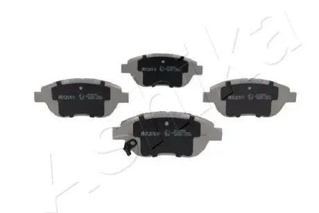 50000076 Комплект гальмівних накладок, дискове гальмо ASHIKA подбор по vin на Brocar