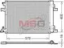 DCN20001 Радіатор кондиціонера 1.4MPI 16V, 1.4MPI Turbo 16V, 1.7CDTI 16V OPEL Astra J 10-15, Zafira C 11-19, Cascada 13-19; CHEVROLET Cruze 09-17 DENSO підбір по vin на Brocar