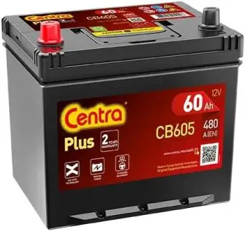 CB605 Акумулятор Centra підбір по vin на Brocar