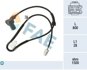78494 Датчик ABS FAE подбор по vin на Brocar