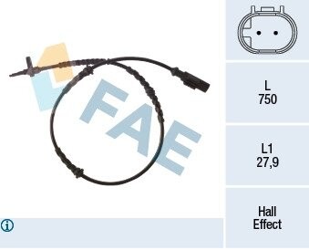 78265 Датчик ABS FAE підбір по vin на Brocar