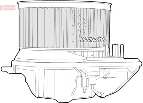 DEA07009 Вентилятор DENSO підбір по vin на Brocar