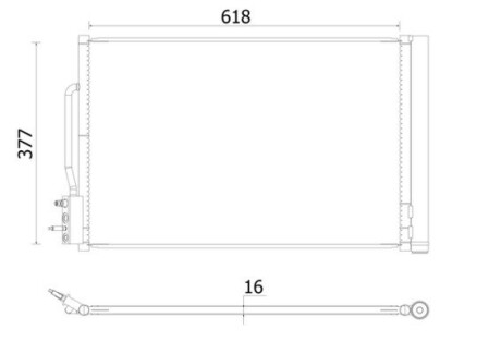 AC955000S SKRAPLACZ MAHLE / KNECHT підбір по vin на Brocar