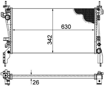 CR1120000P Дата: MAHLE / KNECHT підбір по vin на Brocar