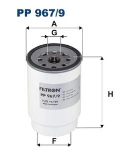 PP9679 Дата: FILTRON підбір по vin на Brocar
