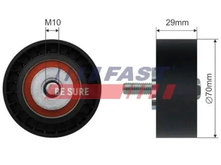 FT44575 Ролик FAST підбір по vin на Brocar