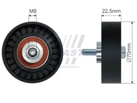 FT44550 Ролік FAST підбір по vin на Brocar