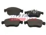 FT29558 Колодки тормозные FIAT 500X 14&gt; ПЕРЕД (FT29558) Fast FAST підбір по vin на Brocar