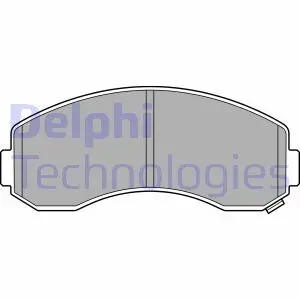 LP3616 Гальмівні колодки, дискові DELPHI підбір по vin на Brocar