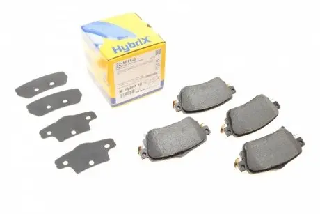 2210110 Колодки гальмівні (задні) Nissan Leaf 17-/Qashqai/X-trail 13-/Renault Kadjar 15-/Koleos 16- METELLI підбір по vin на Brocar