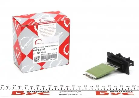 RW82080 Реостат печки MB Sprinter CDI/VW LT 96-06/VW Caddy 03- (4 контакта) ROTWEISS подбор по vin на Brocar