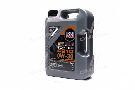 21605 Масло моторное TOP TEC 4210 0W-30 5л LIQUI MOLY підбір по vin на Brocar